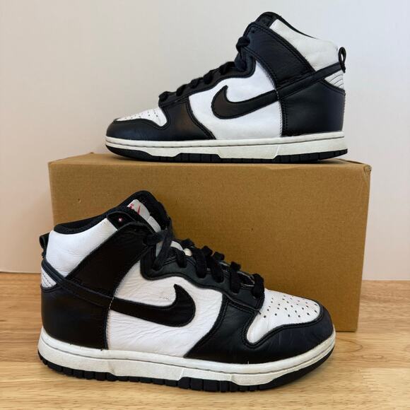 Nike Dunk High 'Black White' Sneakers Women’s Size 5 - DD1869-103 SB Retro - Picture 1 of 9